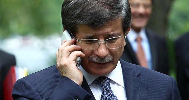 Başbakan Ahmet Davutoğlu’ndan Kudüs telefonu