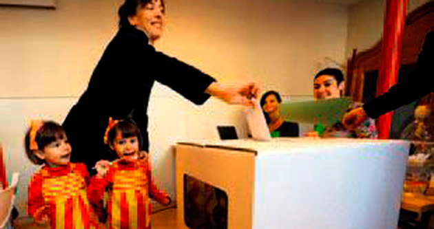 Katalanlar nihayet oy kullandı