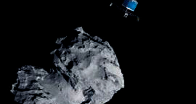 Galaksinin merkezine tarihi iniş