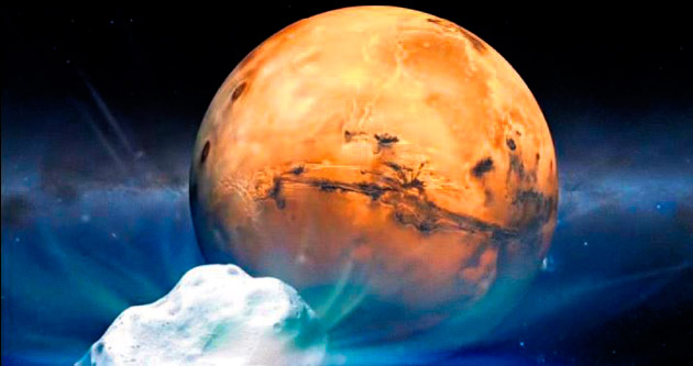 Kızıl Gezegen’in kimyası bozuldu