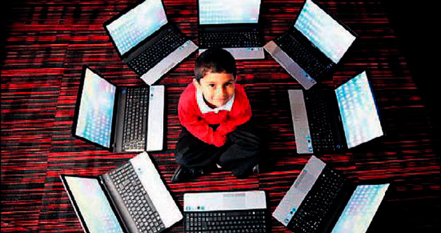 Beş yaşında bilgisayar uzmanı üstelik Microsoft’tan sertifikalı