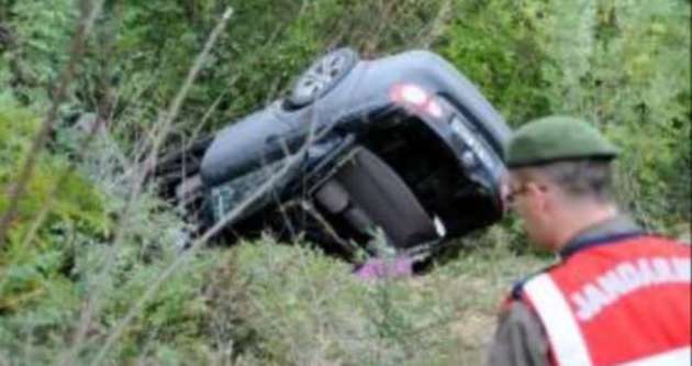 AK Partili Başkan  ve eşi kaza geçirdi
