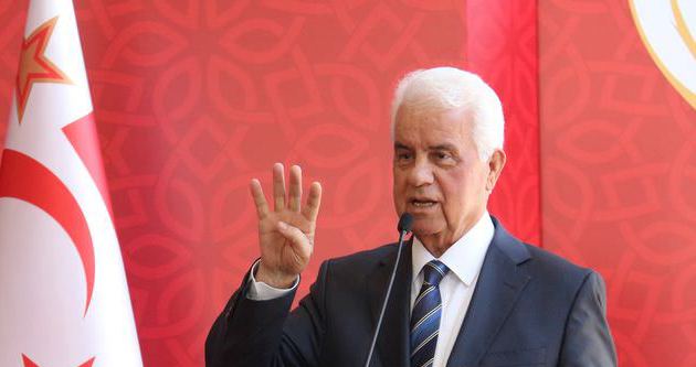 KKTC Cumhurbaşkanı Eroğlu yeniden aday
