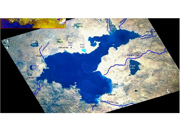 Van Gölü’nün haritası yeniden şekilleniyor