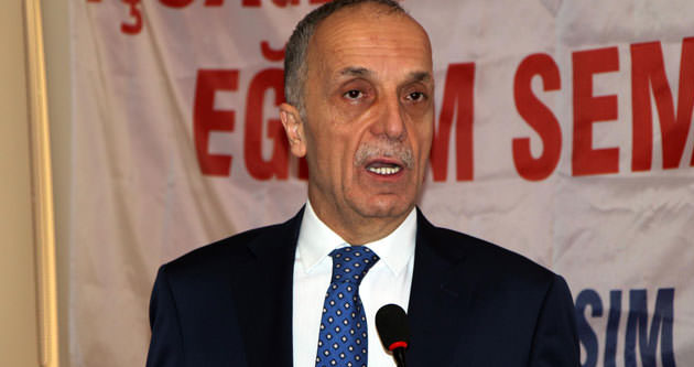 Türk-İş genel başkanı hastaneye kaldırıldı