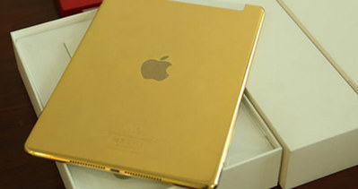 iPad’i altınla kapladılar