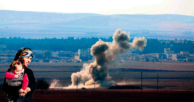 Siviller Kobani’ye dönüyor