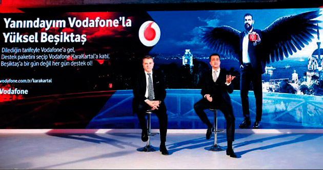 BJK ile Vodafone tarihi anlaşma yaptı