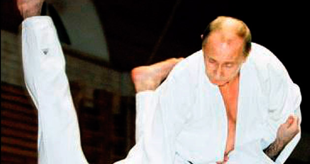 Putin karatede derece atladı