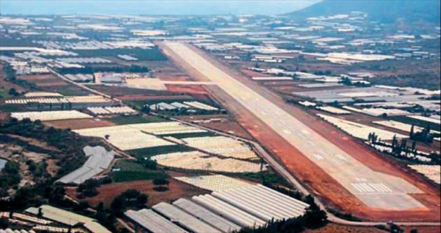 Gazipaşa’ya viyadüklü altı havaalanı