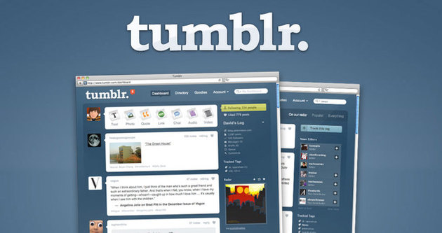 En hızlı gelişen sosyal ağ Tumblr!