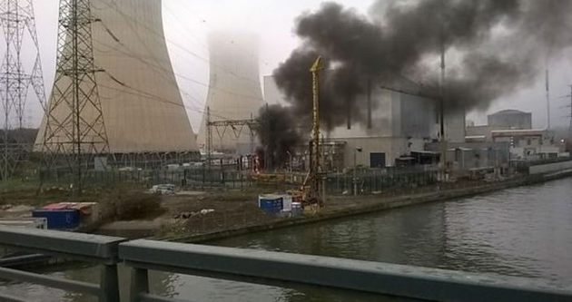 Belçika’da nükleer santral yangını!