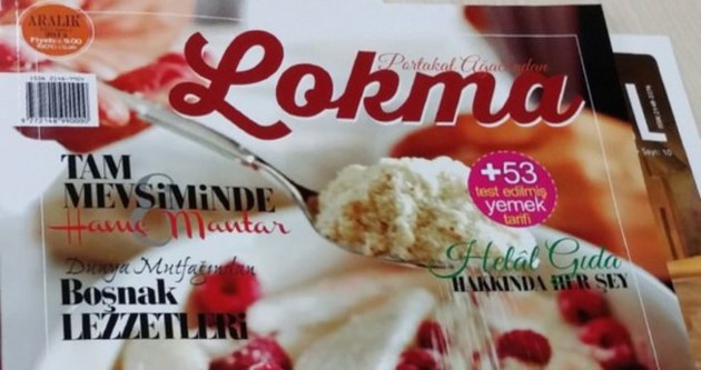 Yeni yemek dergisi Lokma tanıtıldı