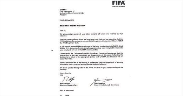 FIFA takipte