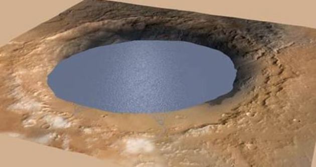 Mars’ın en eski gölü fotoğraflandı!