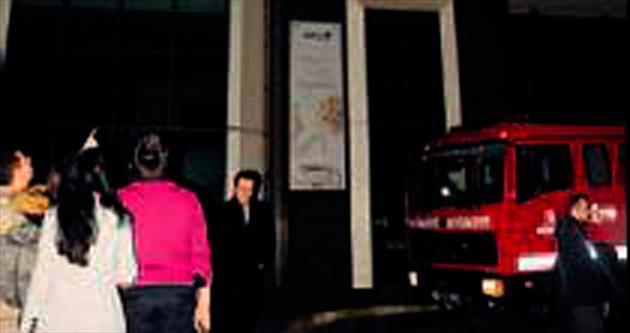Ortaköy’de lüks otelde korkutan yangın