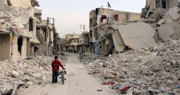 Rejim güçleri Halep’e saldırıyor