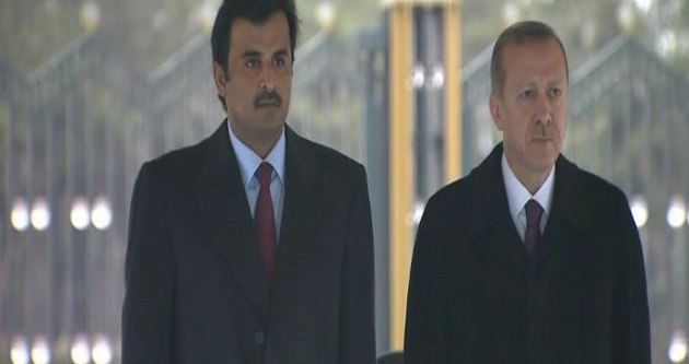 Katar Emiri Şeyh Temim bin Hamad Al Sani Ankara’da