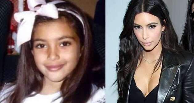 Kim Kardashian hiç değişmemiş!