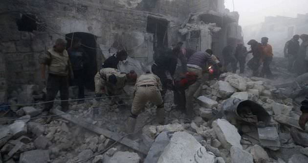 Halep’te hava saldırısı: 23 ölü
