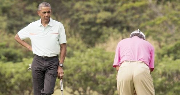 Rezak’ın Obama ile golfü olay oldu