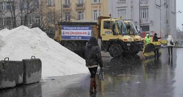İstanbul’da kar yağışı 425 kamerayla izleniyor