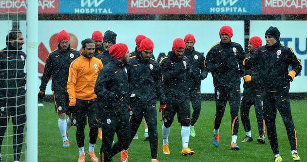 Galatasaray’da Beşiktaş maçı hazırlıkları