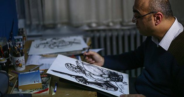 RoboCop Türk sanatçının çizgisiyle hayat buldu