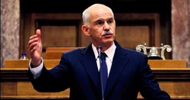 Papandreu’dan nar amblemli yeni parti
