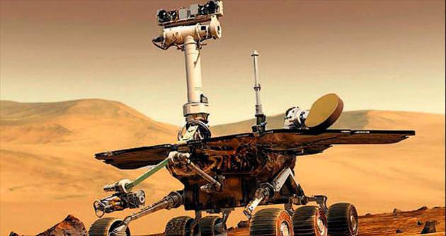 Mars robotu ’bunadı’