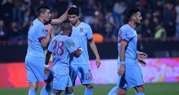 Trabzonspor, 3 kulvarda 51 gol attı