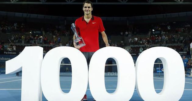 Federer 1000’ler kulübünde