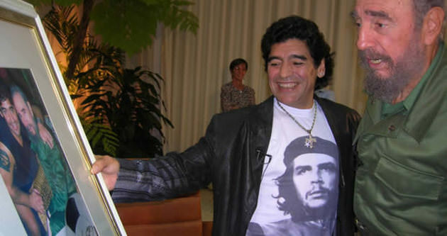 Castro’dan Maradona’ya mektup