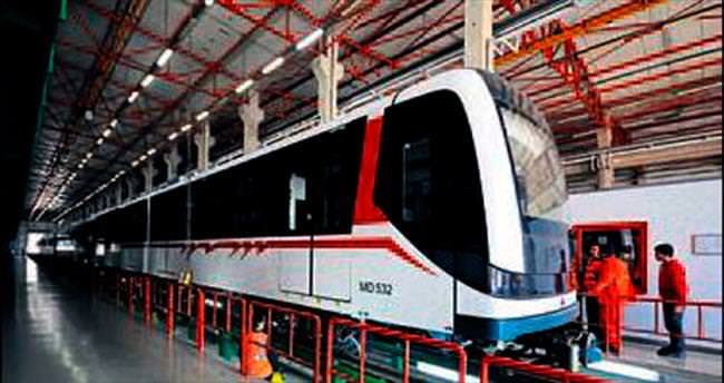 İzmir Metrosu’na 10 yeni vagon daha