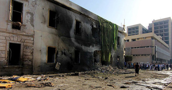 Cezayir Büyükelçiliği önünde patlama