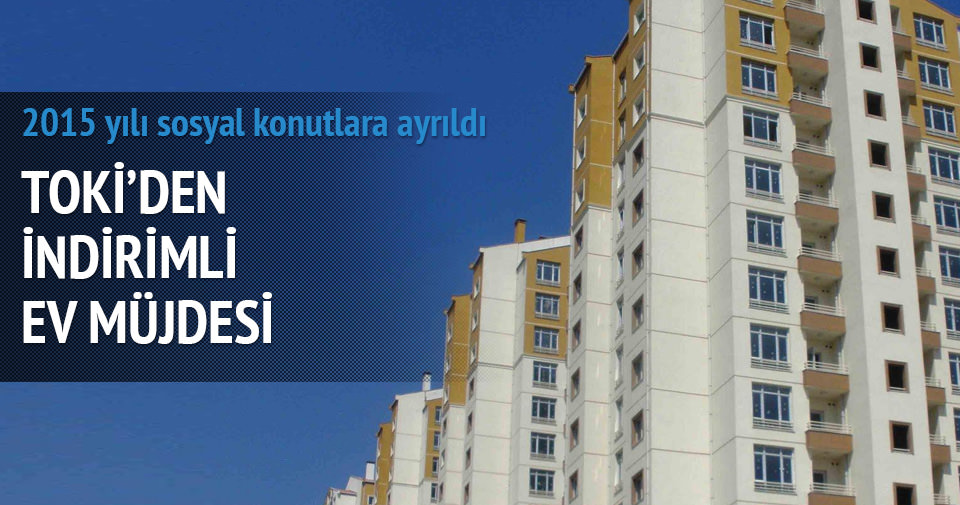 TOKİ�den vatandaşa indirimli ev müjdesi! Ekonomi Haberleri