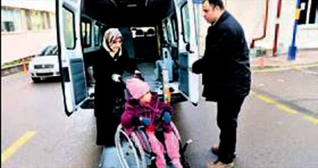 Mamak’ta engellilere servis hizmeti veriliyor