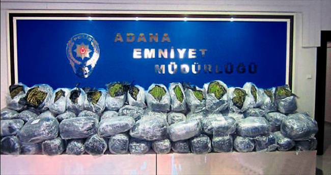 Adana polisinden esrar operasyonu