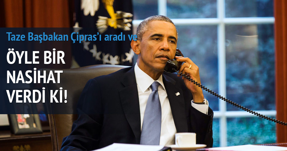 Obama'dan Çipras'a: Saçlarına ak düşer!