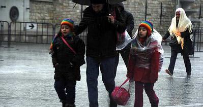 İstanbul yağmura teslim