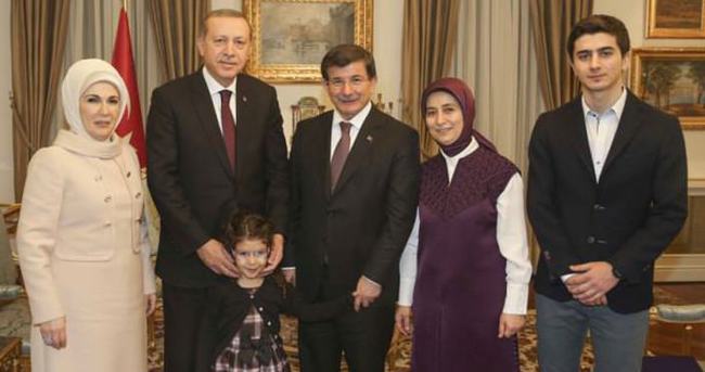 Erdoğan’dan Davutoğlu Ailesi’ne sürpriz ziyaret