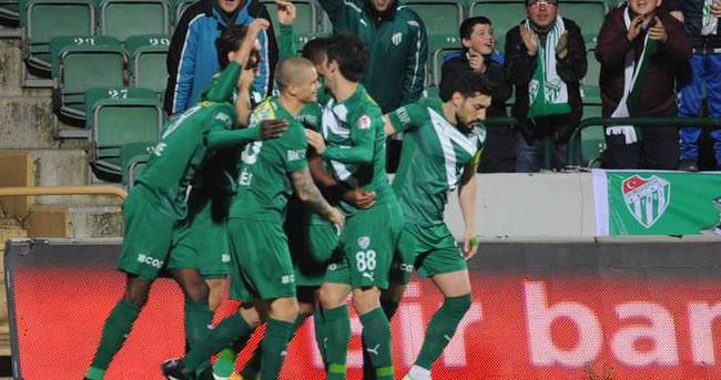 Bursaspor’dan 3 gollü galibiyet