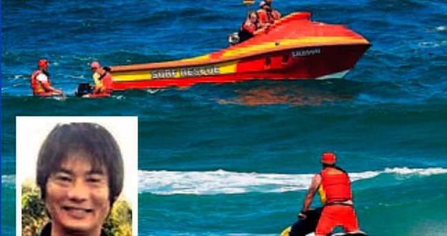 Sörfçü köpekbalıklarına yem oldu