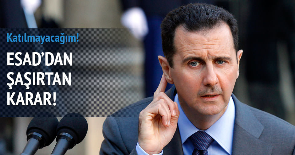 Esad: Koalisyona katılmayacağız