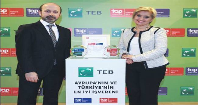 TEB, ikinci kez Avrupa ve Türkiye’nin En İyi İşvereni seçildi