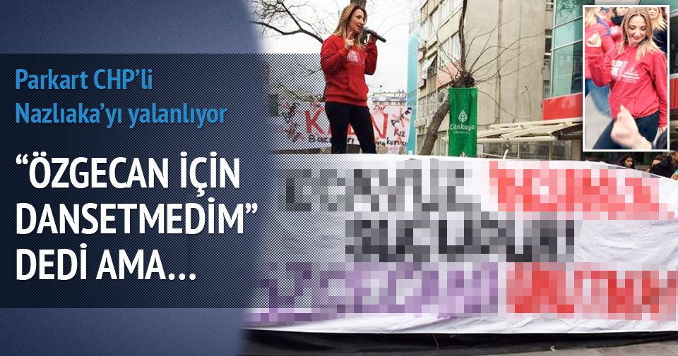 CHP'li vekili Özgecan pankartı yalanladı