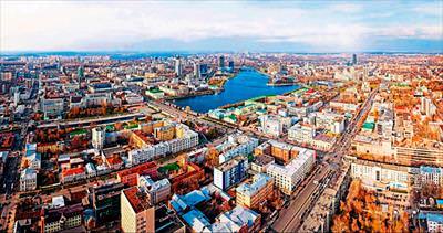 Sibirya’nın en büyük kenti Yekaterinburg