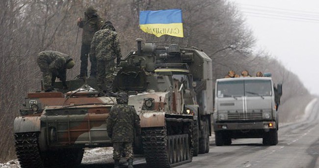 Ukrayna askerleri o kentten çekildi