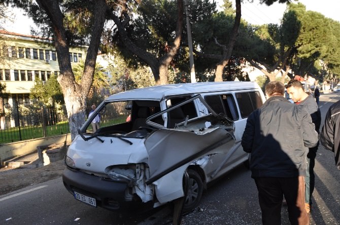 Nazilli’de Trafik Kazası: 1 Yaralı