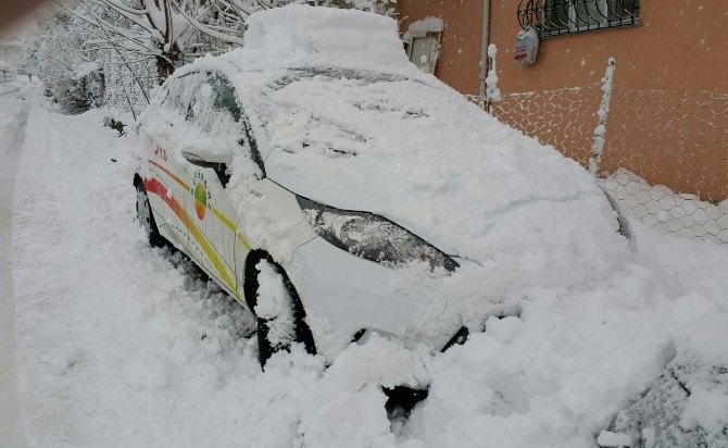 Bursagaz’ın Saha Faaliyetlerine Kar Engeli